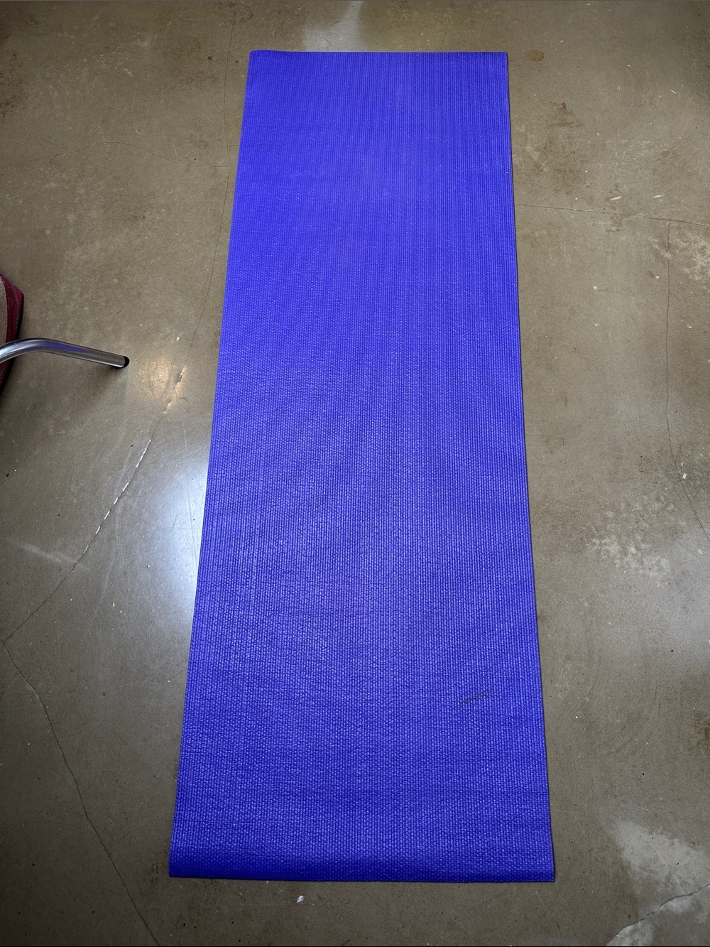 Women's purple Yoga Mat